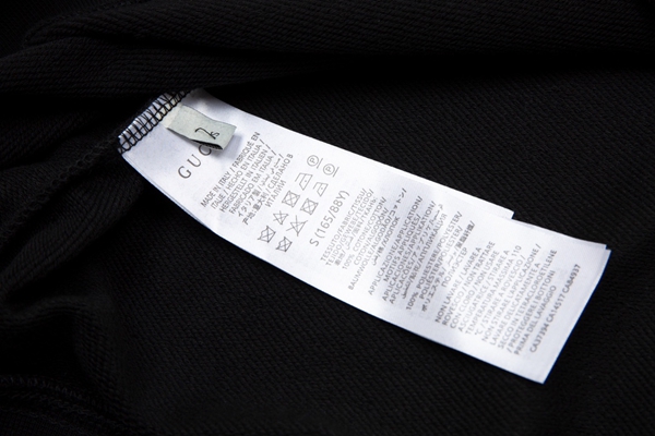 ブランドパーカー素材ディテール